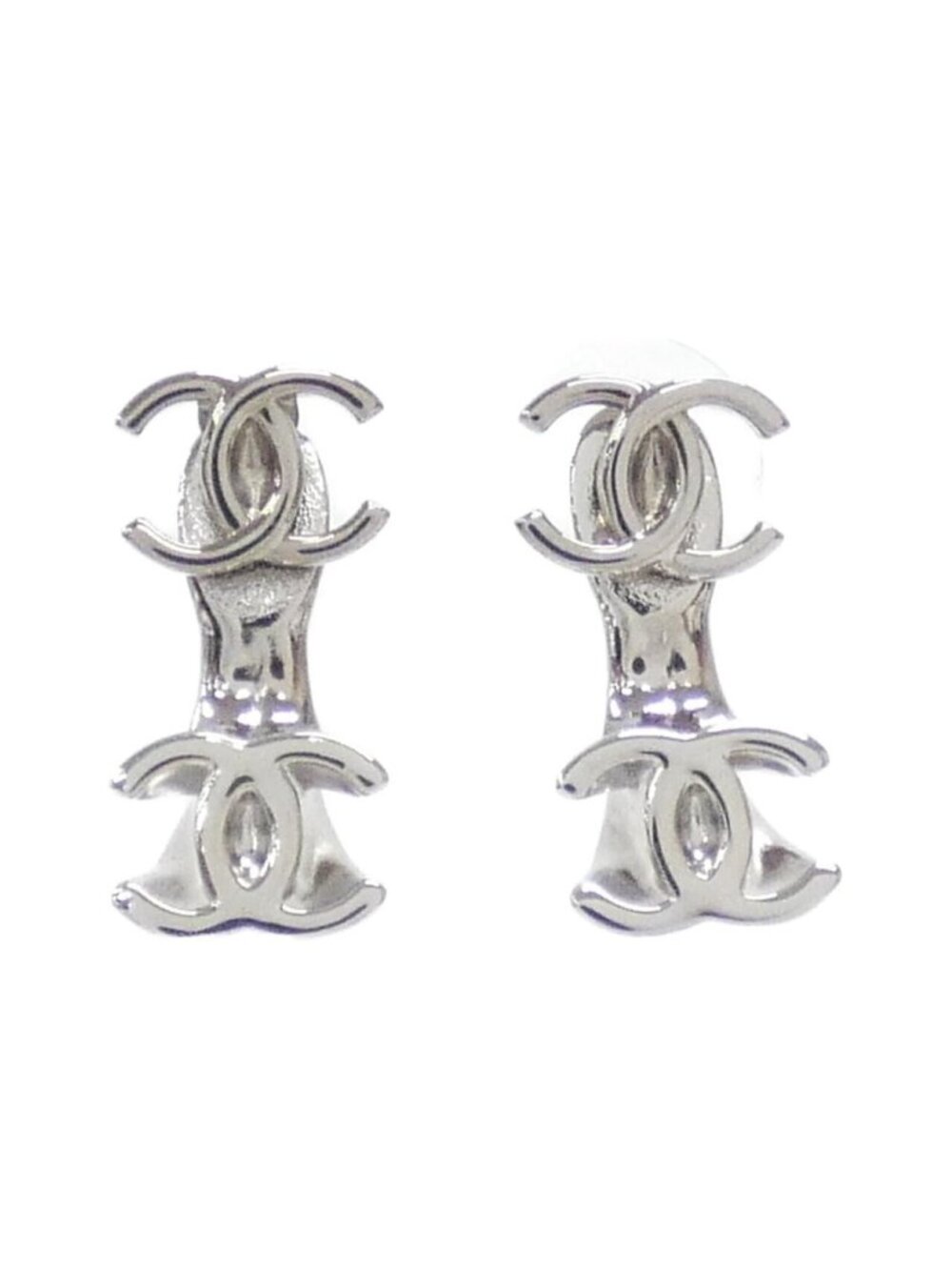 Chanel Earrings Silver